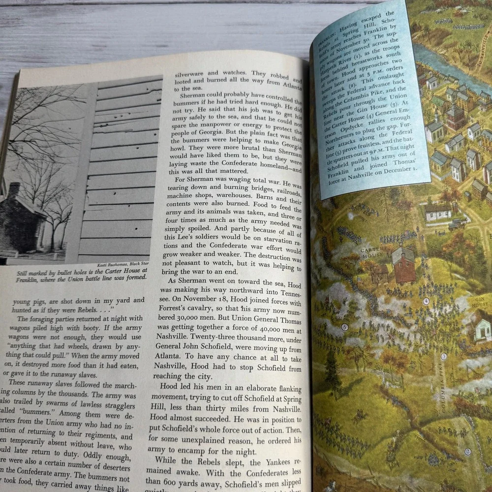 Golden Press The Civil War Book Young Readers 1976 VTG History Softcover School